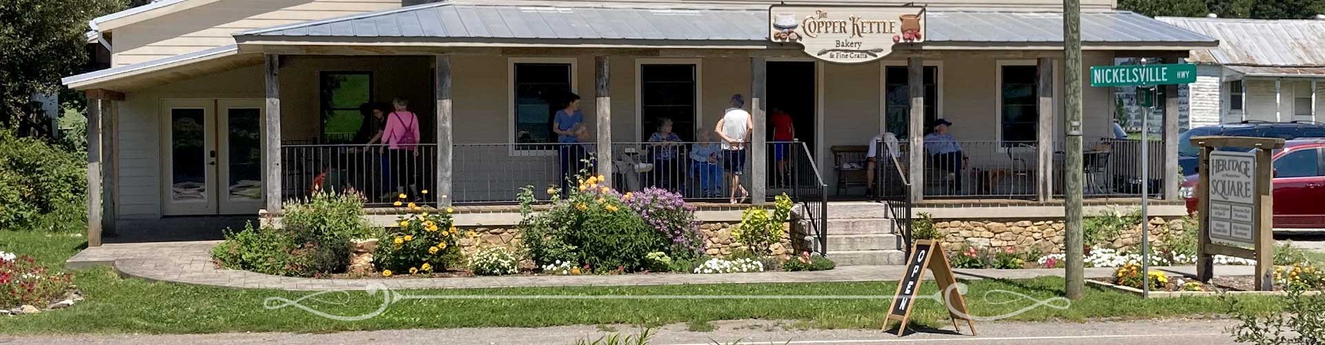Copper Kettle Bakery and Craft Shop Welcomes You